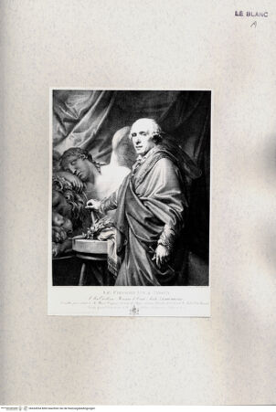 Vorderseite von Graphisches Kabinett Göttweig [http://creativecommons.org/publicdomain/mark/1.0/] Bildnis des Antonio Canova - , bh434554. Foto.