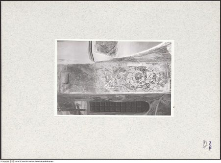 Vorderseite von Ventura, L. [https://www.deutsche-digitale-bibliothek.de/content/lizenzen/rv-ez/] Szenen aus dem Buch Genesis und aus dem Leben von Christus (erste und zweite Schicht)Apsiswand: die Verkündigung - Linke Seite: Gabriel, bh436137_recto. Foto: Ventura, L..