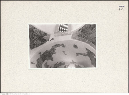 Vorderseite von Safran, Linda [https://www.deutsche-digitale-bibliothek.de/content/lizenzen/rv-ez/] Szenen aus dem Buch Genesis und aus dem Leben von Christus (erste und zweite Schicht)Kuppel, Pendentifs: die vier Evangelisten - Lukas und Johannes, bh436143_recto. Foto: Safran, Linda.