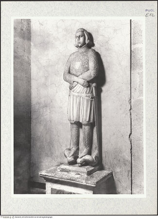 Vorderseite von Alinari [https://www.deutsche-digitale-bibliothek.de/content/lizenzen/rv-ez/] Gisant eines Ritters - Gesamtansicht, bh436599_recto. Foto.