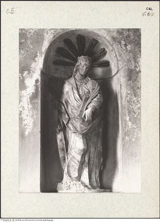 Vorderseite von Sopr. BAS CS [https://www.deutsche-digitale-bibliothek.de/content/lizenzen/rv-ez/] Heilige Katherina - Gesamtansicht, bh436890_recto. Foto.