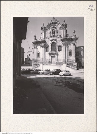 Vorderseite von La Capra, Aldo [https://www.deutsche-digitale-bibliothek.de/content/lizenzen/rv-ez/] San Francesco d'AssisiSüdfassade - Ansicht von Süden, bh436936_recto. Foto: La Capra, Aldo.