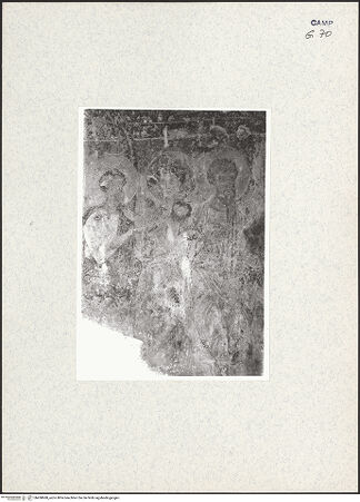 Vorderseite von Pace, Valentino [https://www.deutsche-digitale-bibliothek.de/content/lizenzen/rv-ez/] Christi Himmelfahrt - Unteres Register, Detail, Apostel 2, 3, und 4 (links), bh438688_recto. Foto: Pace, Valentino.