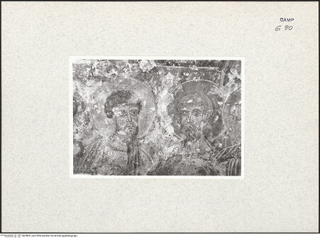 Vorderseite von Pace, Valentino [https://www.deutsche-digitale-bibliothek.de/content/lizenzen/rv-ez/] Christi Himmelfahrt - Unteres Register, Detail, Apostel 4 und 5 (links), bh438691_recto. Foto: Pace, Valentino.