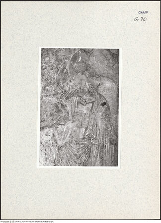 Vorderseite von Pace, Valentino [https://www.deutsche-digitale-bibliothek.de/content/lizenzen/rv-ez/] Christi Himmelfahrt - Unteres Register, Detail, Apostel 5 und 6 (links), bh438712_recto. Foto: Pace, Valentino.