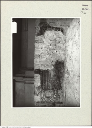 Vorderseite von Museum [https://www.deutsche-digitale-bibliothek.de/content/lizenzen/rv-ez/] Heiliger Bernhard von Siena - Detail: heiliger Bernhard, bh438912_recto. Foto.