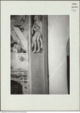 Vorderseite von Museum [https://www.deutsche-digitale-bibliothek.de/content/lizenzen/rv-ez/] Apsisdekoration mit Passionsszenen und HeiligenHeiliger Bartholomäus - Gesamtansicht, bh438918_recto. Foto.