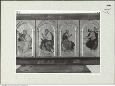 Vorderseite von Museum [https://www.deutsche-digitale-bibliothek.de/content/lizenzen/rv-ez/] Die vier Evangelisten - Gesamtansicht, bh438973_recto. Foto.