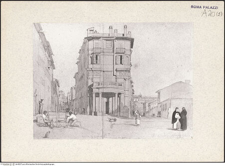 Vorderseite von Musée Fabre? [https://rightsstatements.org/page/CNE/1.0/] Palazzo Zuccari - , bh440207_recto. Foto.