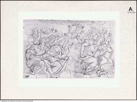 Vorderseite von Réunion des Musées Nationaux [https://www.deutsche-digitale-bibliothek.de/content/lizenzen/rv-ez/] Projekt für einen Brunnen - , bh440889_recto. Foto.