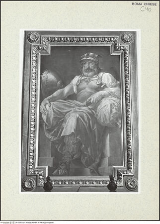 Vorderseite von Sopr. BAS ROMA [https://www.deutsche-digitale-bibliothek.de/content/lizenzen/rv-ez/] Freskenzyklus zur Passion Christider Prophet Zorobbabel - , bh443095_recto. Foto.