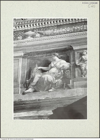 Vorderseite von Sopr. BAS ROMA [https://www.deutsche-digitale-bibliothek.de/content/lizenzen/rv-ez/] Freskenzyklus zur Passion Christidie christliche Kunst (Arte Cristiana) - , bh443130_recto. Foto.