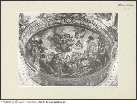 Vorderseite von Sopr. BAS ROMA [https://www.deutsche-digitale-bibliothek.de/content/lizenzen/rv-ez/] Die wundersame Vermehrung von Brot und Fisch - Gesamtansicht, bh445311_recto. Foto.