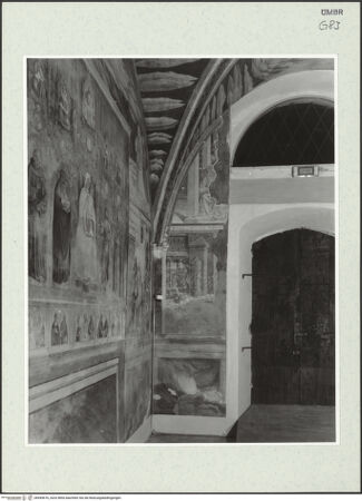 Vorderseite von Lieberman, Ralph [https://www.deutsche-digitale-bibliothek.de/content/lizenzen/rv-ez/] Kapellenausmalung: Geschichte des heiligen Hieronymus und Heilige - Ecke Süd-West, bh445676_recto. Foto.