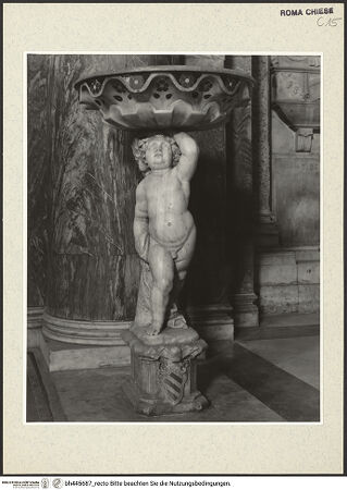 Vorderseite von Lieberman, Ralph [https://www.deutsche-digitale-bibliothek.de/content/lizenzen/rv-ez/] Zwei Weihwasserbecken mit Putto als Stütze - , bh445687_recto. Foto.