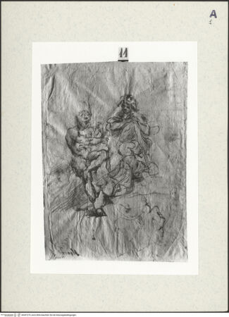 Vorderseite von Soprintendenza Gallerie - Napoli [https://www.deutsche-digitale-bibliothek.de/content/lizenzen/rv-ez/] Herakles und Omphale - , bh447275_recto. Foto.