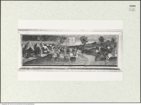 Vorderseite von Bibliotheca Hertziana [https://www.deutsche-digitale-bibliothek.de/content/lizenzen/rv-ez/] KreuzabnahmealtarKreuzlegendeSchlacht an der Milvischen Brücke - , bh447363_recto. Foto: Savio, Oscar.