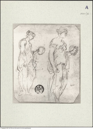 Vorderseite von Museum Kunstpalast [https://www.deutsche-digitale-bibliothek.de/content/lizenzen/rv-ez/] Figurenstudien - , bh451585_recto. Foto.