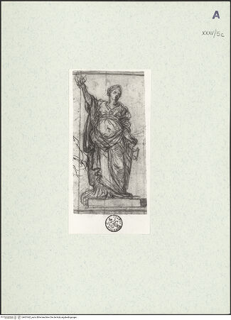 Vorderseite von Museum Kunstpalast [https://www.deutsche-digitale-bibliothek.de/content/lizenzen/rv-ez/] Allegorie der Fortitudo - , bh451662_recto. Foto.