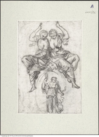 Vorderseite von Museum Kunstpalast [https://www.deutsche-digitale-bibliothek.de/content/lizenzen/rv-ez/] Deckendekoration - , bh451769_recto. Foto.