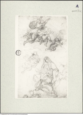 Vorderseite von Museum Kunstpalast [https://www.deutsche-digitale-bibliothek.de/content/lizenzen/rv-ez/] Kompositionsstudien - , bh451797_recto. Foto.