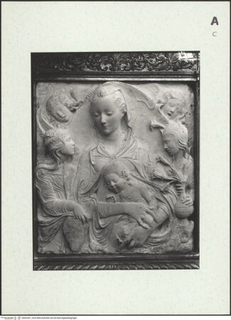Vorderseite von Sammlung Thyssen-Bornemisza [https://www.deutsche-digitale-bibliothek.de/content/lizenzen/rv-ez/] Madonna mit Kind und vier Engeln - , bh452281_recto. Foto.