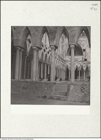 Vorderseite von Bibliotheca Hertziana [https://www.deutsche-digitale-bibliothek.de/content/lizenzen/rv-fz/] Ex Convento dei Cappuccini / Ehemaliges Kapuzinerkloster - Ansicht von Südosten, bh452459_recto. Foto: Zallinger zu Stillendorf, Marlies von.