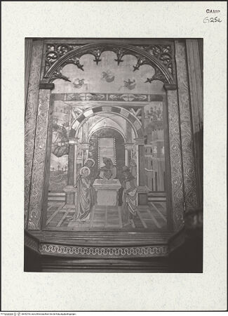 Vorderseite von Bibliotheca Hertziana [https://www.deutsche-digitale-bibliothek.de/content/lizenzen/rv-fz/] Coro dei Padri (Chor der Mönche)Dorsale mit neutestamentlichen SzenenBildfeld 3: Beschneidung Christi - Gesamtansicht, bh452793_recto. Foto: Zallinger zu Stillendorf, Marlies von.