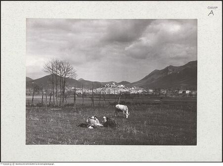 Vorderseite von Bibliotheca Hertziana [https://www.deutsche-digitale-bibliothek.de/content/lizenzen/rv-fz/] Ansicht, bh452805_recto. Foto: Zallinger zu Stillendorf, Marlies von.