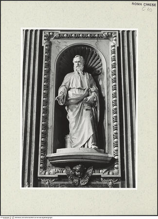 Vorderseite von Sopr. BAS ROMA [https://www.deutsche-digitale-bibliothek.de/content/lizenzen/rv-ez/] Der heilige Paulus - , bh454504_recto. Foto.