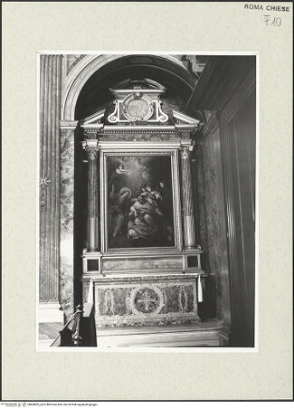Vorderseite von Sopr. BAS ROMA [https://www.deutsche-digitale-bibliothek.de/content/lizenzen/rv-ez/] Altar - , bh454505_recto. Foto.