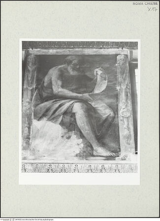 Vorderseite von Sopr. BAS ROMA [https://www.deutsche-digitale-bibliothek.de/content/lizenzen/rv-ez/] Zyklus mit Szenen des alten und des neuen TestamentsProphet - , bh454520_recto. Foto.