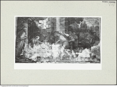 Vorderseite von Sopr. BAS ROMA [https://www.deutsche-digitale-bibliothek.de/content/lizenzen/rv-ez/] Zyklus mit Szenen des alten und des neuen TestamentsAnbetung der Hirten - , bh454521_recto. Foto.