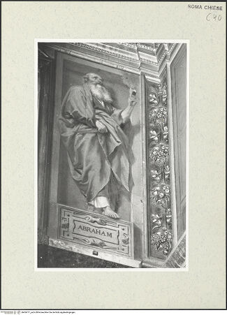 Vorderseite von Sopr. BAS ROMA [https://www.deutsche-digitale-bibliothek.de/content/lizenzen/rv-ez/] Abraham - , bh454717_recto. Foto.