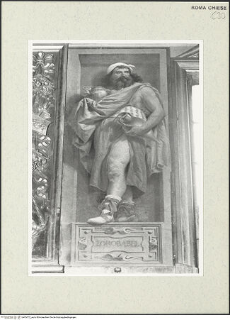 Vorderseite von Sopr. BAS ROMA [https://www.deutsche-digitale-bibliothek.de/content/lizenzen/rv-ez/] Zorobabel - , bh454722_recto. Foto.