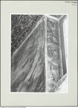 Vorderseite von Sopr. BAS ROMA [https://www.deutsche-digitale-bibliothek.de/content/lizenzen/rv-ez/] Zyklus mit Szenen des alten und des neuen TestamentsPropheten, Sibyllen, Engel und Grotesken - , bh454960_recto. Foto.