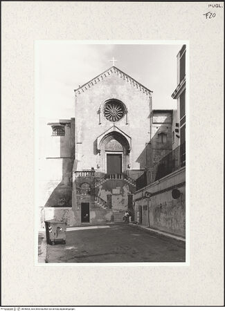 Vorderseite von Bruzelius, Caroline [https://www.deutsche-digitale-bibliothek.de/content/lizenzen/rv-ez/] San Domenico Maggiore - Fassade, bh456500_recto. Foto: Brummel, Chester.