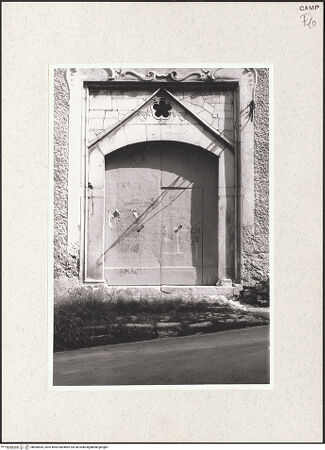 Vorderseite von Bruzelius, Caroline [https://www.deutsche-digitale-bibliothek.de/content/lizenzen/rv-ez/] Monastero delle Benedettine - Portal, bh456644_recto. Foto: Brummel, Chester.