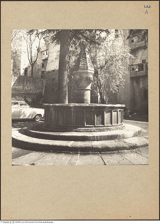 Vorderseite von Bruzelius, Caroline [https://www.deutsche-digitale-bibliothek.de/content/lizenzen/rv-ez/] Abbazia di San Guglielmo al GoletoChiesa superiore di San Luca - Inneres, Langhaus nach Osten, bh456651_recto. Foto: Brummel, Chester.