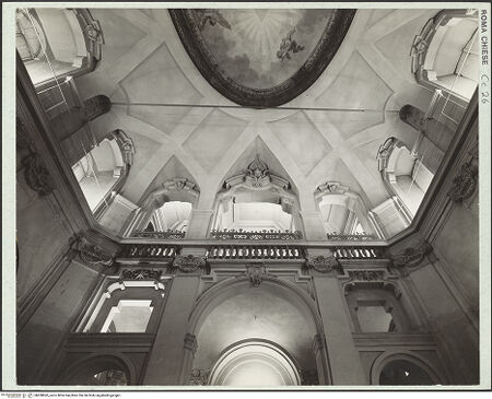 Vorderseite von Savio, Oscar [https://www.deutsche-digitale-bibliothek.de/content/lizenzen/rv-fz/] Santa Maria in VallicellaOratorio di San Filippo NeriSala Borromini - , bh458062_recto. Foto.