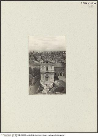 Vorderseite von unbekannt [https://www.deutsche-digitale-bibliothek.de/content/lizenzen/rv-fz/] Santi Domenico e Sisto - , bh458719_recto. Foto.