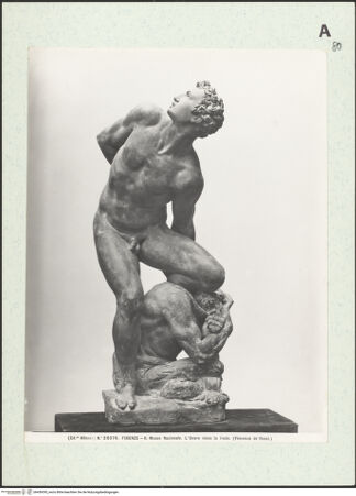 Vorderseite von Alinari [https://www.deutsche-digitale-bibliothek.de/content/lizenzen/rv-ez/] Die Tugend besiegt das Laster - , bh459395_recto. Foto.