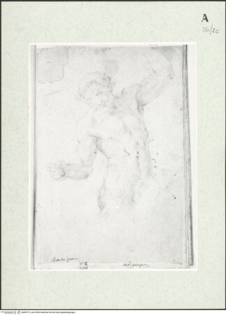 Vorderseite von unbekannt [https://rightsstatements.org/page/CNE/1.0/] Ansicht der römischen Kirche Sant'Agnese fuori le Mura von Nordost - , bh459772_recto. Foto.