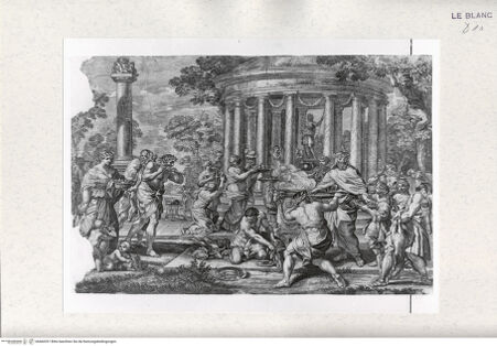 Vorderseite von Istituto Nazionale per la Grafica [http://creativecommons.org/publicdomain/mark/1.0/] Xenophons Opfer an Diana - , bh460397. Foto.