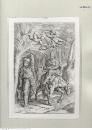 Vorderseite von Istituto Nazionale per la Grafica [http://creativecommons.org/publicdomain/mark/1.0/] Die Flucht nach Ägypten - , bh460409. Foto.