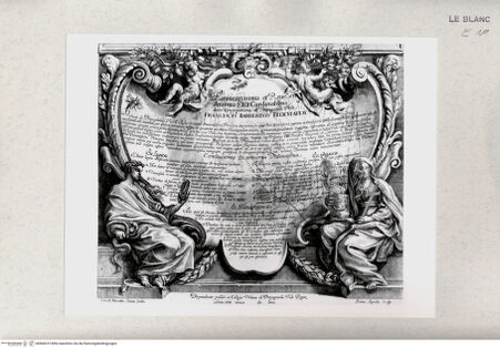 Vorderseite von Istituto Nazionale per la Grafica [http://creativecommons.org/publicdomain/mark/1.0/] These auf den Kardinal Francesco Barberini, unterer Teil - , bh460419. Foto.