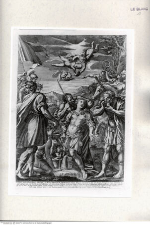 Vorderseite von Istituto Nazionale per la Grafica [http://creativecommons.org/publicdomain/mark/1.0/] Die Marter des heiligen Venantius von Camerino - , bh460793. Foto.