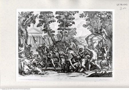 Vorderseite von Istituto Nazionale per la Grafica [http://creativecommons.org/publicdomain/mark/1.0/] Der Triumphzug des Bacchus - , bh460812. Foto.