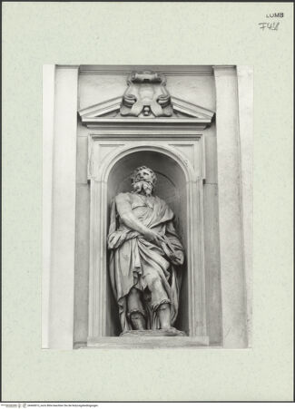 Vorderseite von Bibliotheca Hertziana [https://www.deutsche-digitale-bibliothek.de/content/lizenzen/rv-fz/] ProphetenzyklusJesajah - Gesamtansicht, bh460813_recto. Foto.