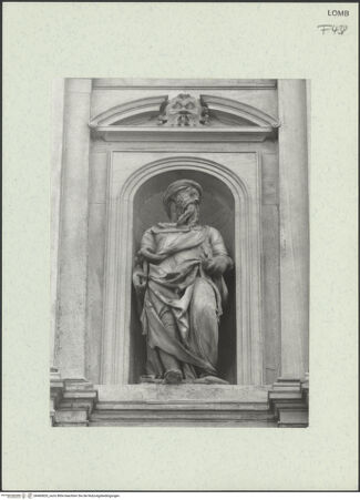 Vorderseite von Bibliotheca Hertziana [https://www.deutsche-digitale-bibliothek.de/content/lizenzen/rv-fz/] ProphetenzyklusDaniel - Gesamtansicht, bh460820_recto. Foto.